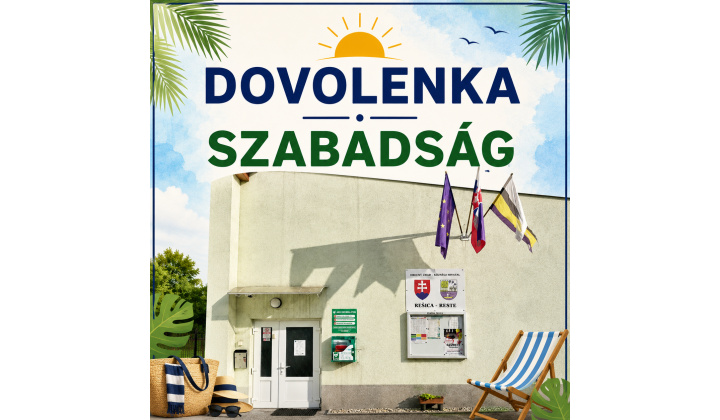 DOVOLENKA - SZABADSÁG 08.07.2026 - 23.07.2026