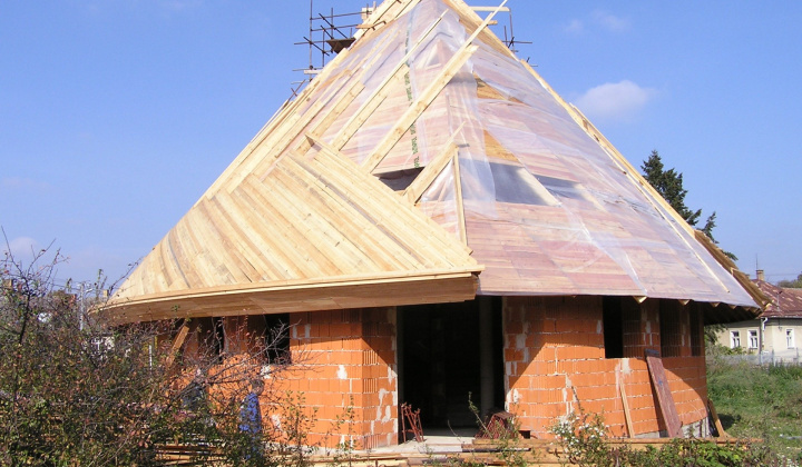 Nový kostol - výstavba