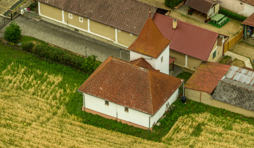 Obec Rešica - letecké zábery 