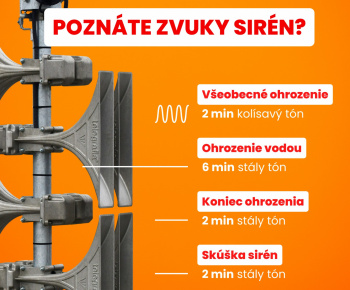 Aktuality / Čo ak zaznie siréna v inom termíne ako v čase skúšky sirén? - foto