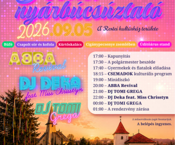 Aktuality / PREZENTÁCIA TRADIČNEJ ĽUDOVEJ A MENŠINOVEJ KULTÚRY, REŠICKÁ RETRO ROZLÚČKA S LETOM 2026 - foto
