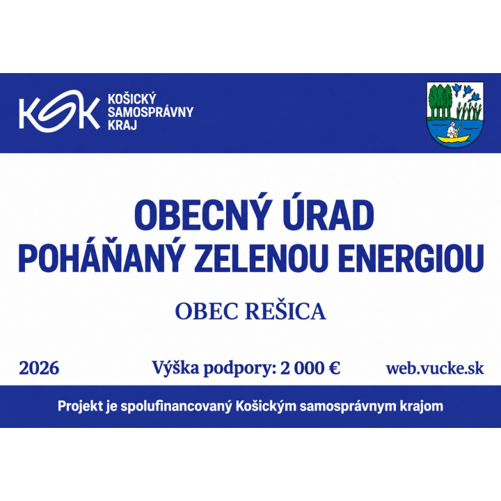 OBECNÝ ÚRAD POHÁŇANÝ ZELENOU ENERGIOU